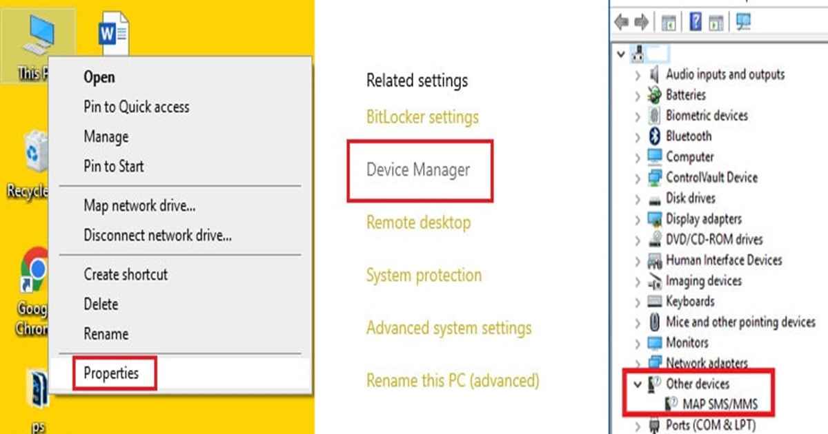 استفاده از Device Manager، یکی از نحوه نصب درایور پرینتر است.