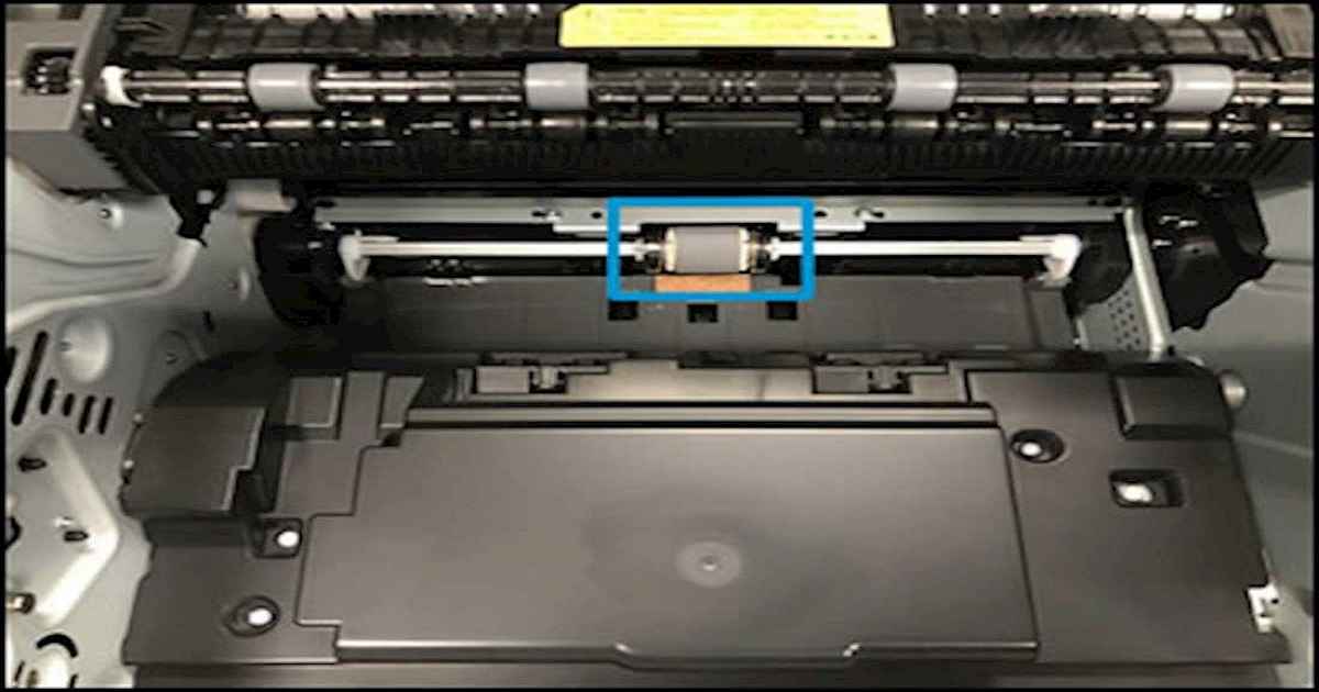 یکی دیگر از ارورهای پرینترهای لیزری hp، نبود کاغذ است.