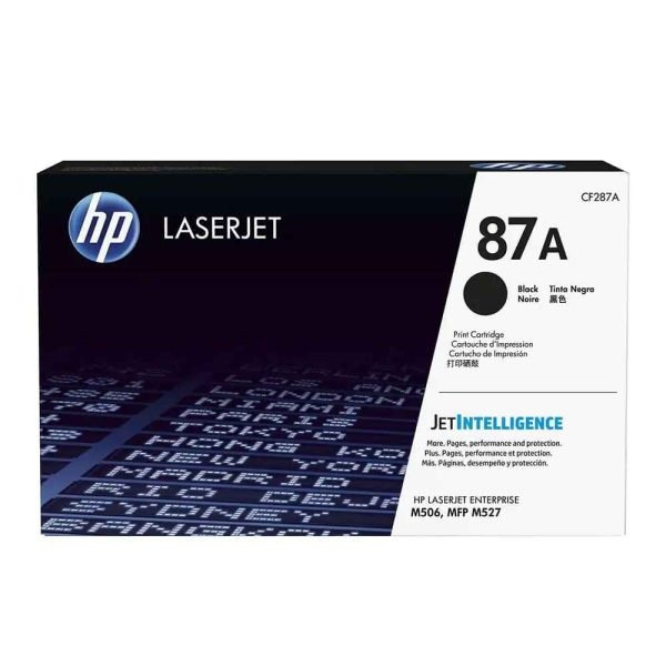 کارتریج لیزری مشکی اچ پی HP 87A کارتریج لیزری مشکی اچ پی HP 87A