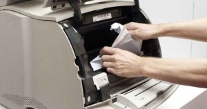 دلایل گیر کردن کاغذ پرینتر+آموزش تعمیر 3 سوته